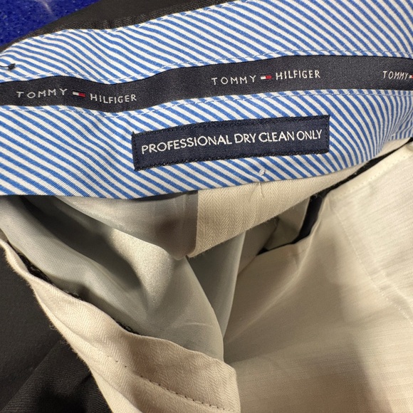 Tommy Hilfiger Black Tuxedo Pants -38R -Excellent used condition -worn once - Picture 4 of 7